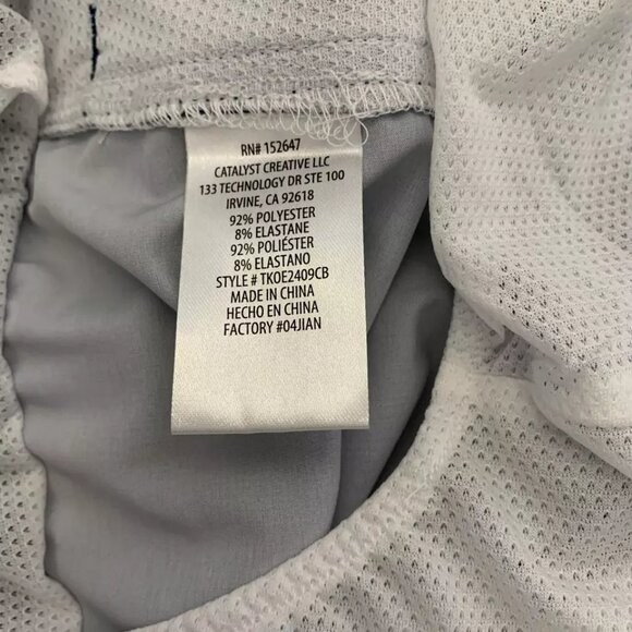 Trinity Coast Color Block Swim Trunks B&T Size 3XB Blue Teal 3 Pockets UPF 40+ - Picture 8 of 8